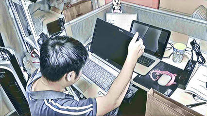 漫畫劇場 年底煥新季，告別老舊電腦的煩惱